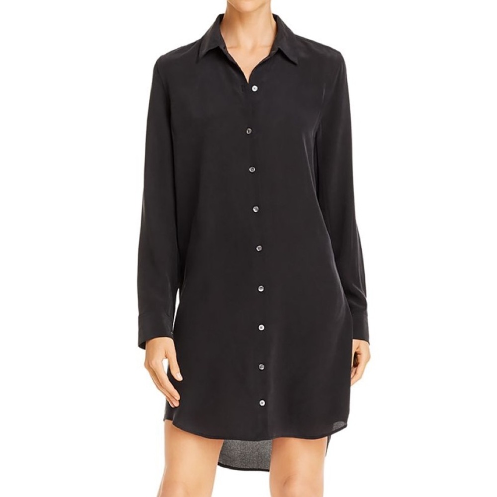 COPY - Equipment Essential Lonsleeve Silk Dress
